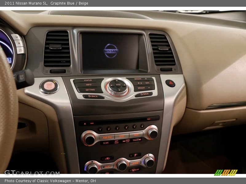 Graphite Blue / Beige 2011 Nissan Murano SL