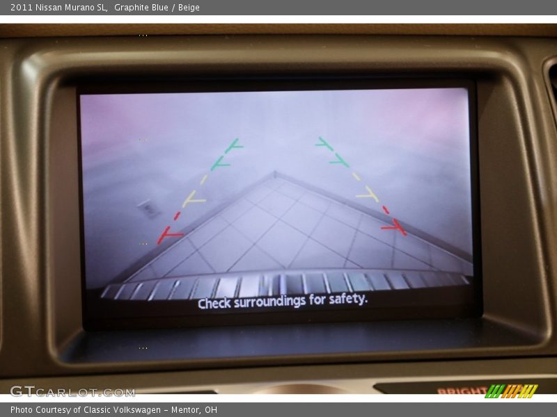 Graphite Blue / Beige 2011 Nissan Murano SL