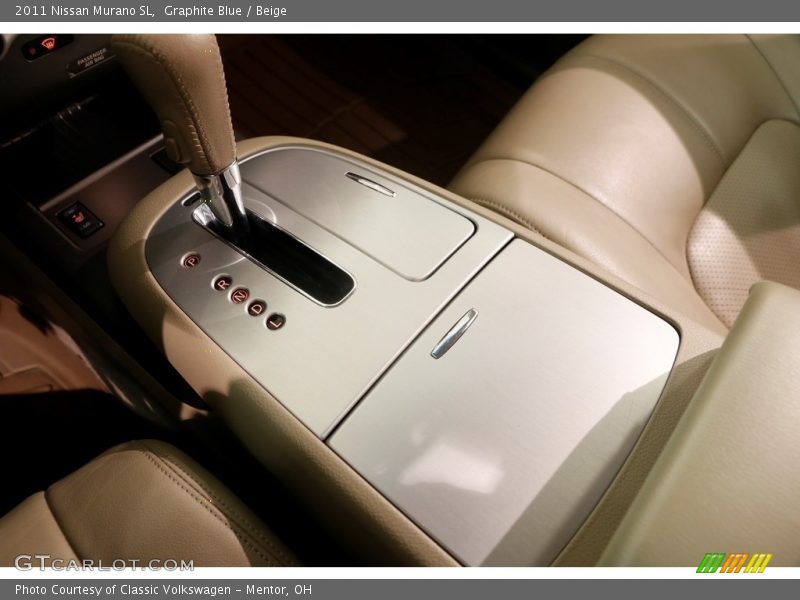 Graphite Blue / Beige 2011 Nissan Murano SL