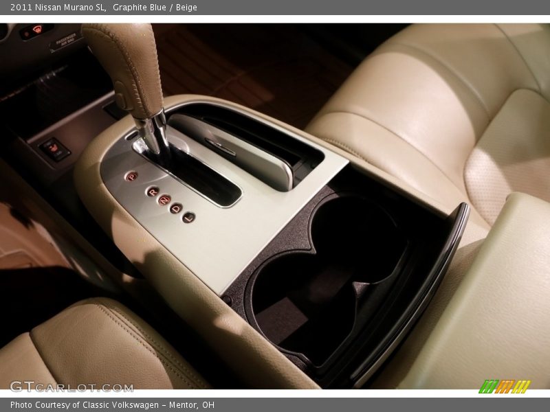 Graphite Blue / Beige 2011 Nissan Murano SL