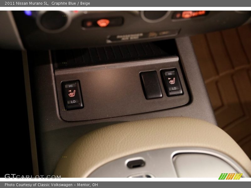 Graphite Blue / Beige 2011 Nissan Murano SL
