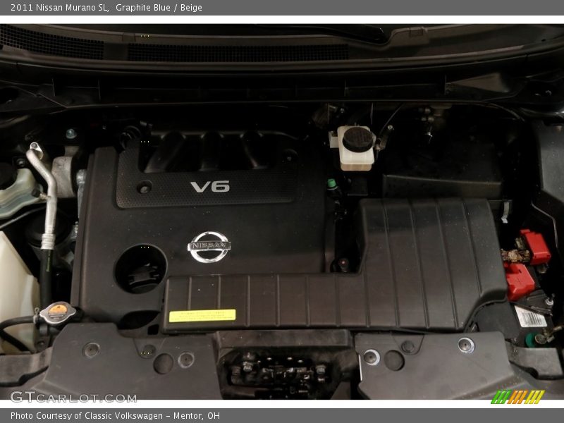 Graphite Blue / Beige 2011 Nissan Murano SL