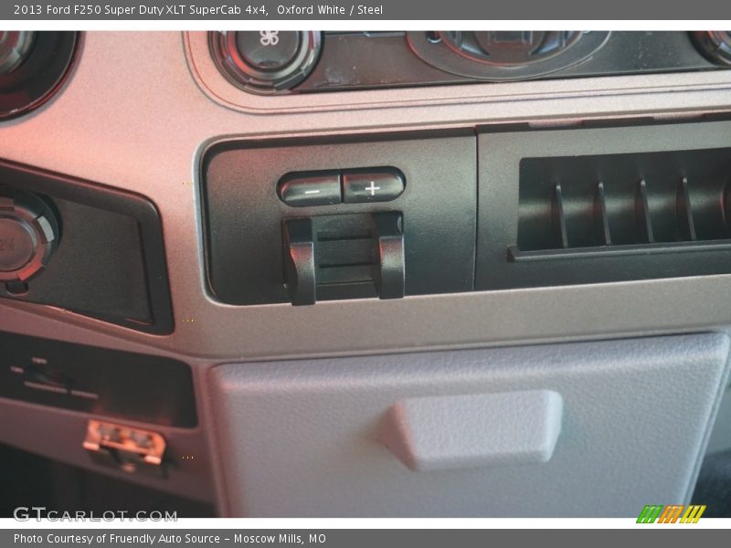 Oxford White / Steel 2013 Ford F250 Super Duty XLT SuperCab 4x4