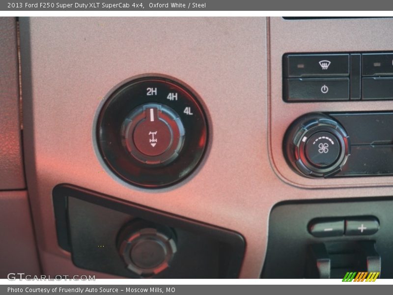 Oxford White / Steel 2013 Ford F250 Super Duty XLT SuperCab 4x4