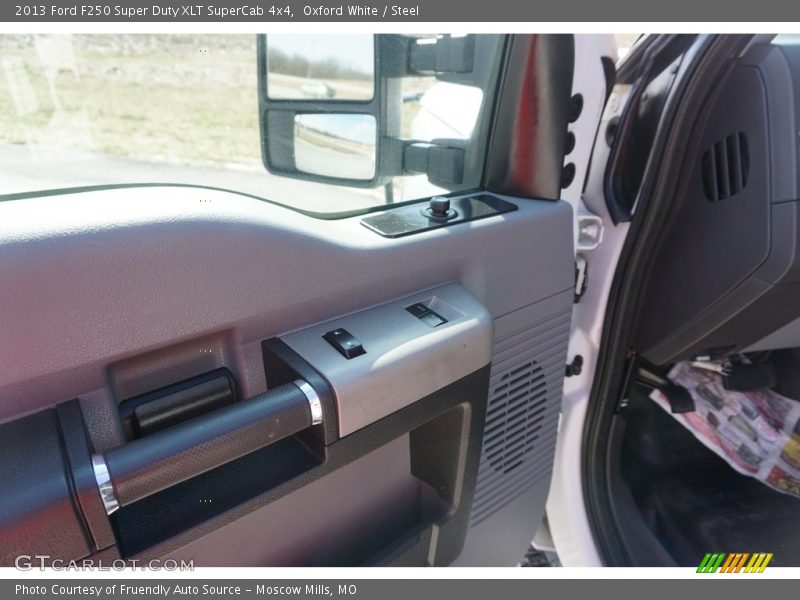 Oxford White / Steel 2013 Ford F250 Super Duty XLT SuperCab 4x4