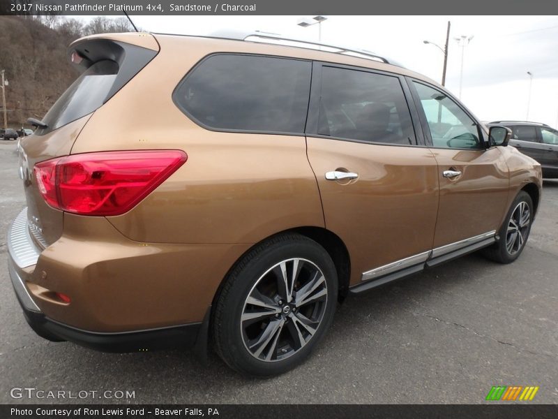 Sandstone / Charcoal 2017 Nissan Pathfinder Platinum 4x4