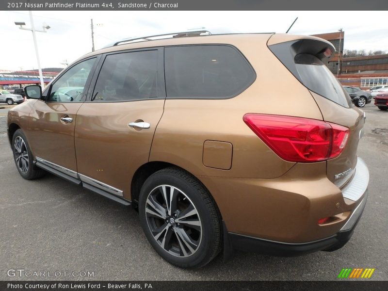 Sandstone / Charcoal 2017 Nissan Pathfinder Platinum 4x4