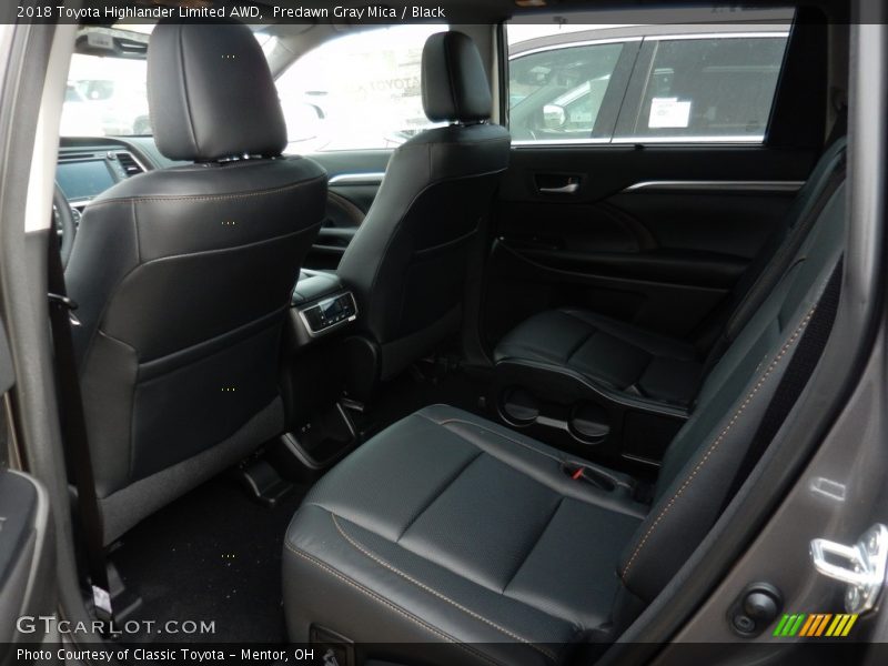 Predawn Gray Mica / Black 2018 Toyota Highlander Limited AWD