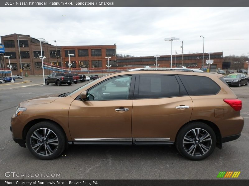 Sandstone / Charcoal 2017 Nissan Pathfinder Platinum 4x4