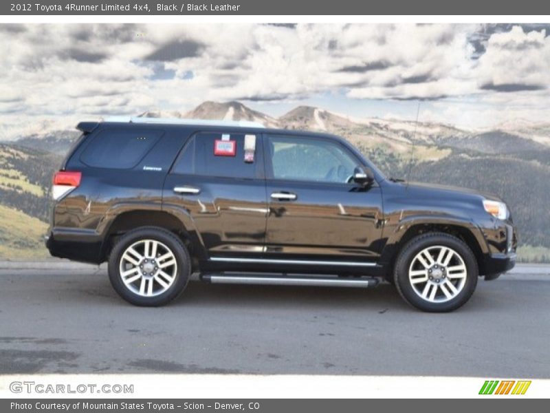 Black / Black Leather 2012 Toyota 4Runner Limited 4x4