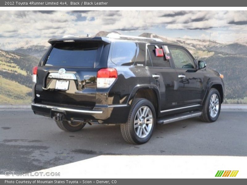 Black / Black Leather 2012 Toyota 4Runner Limited 4x4