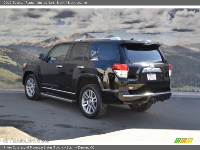 Black / Black Leather 2012 Toyota 4Runner Limited 4x4