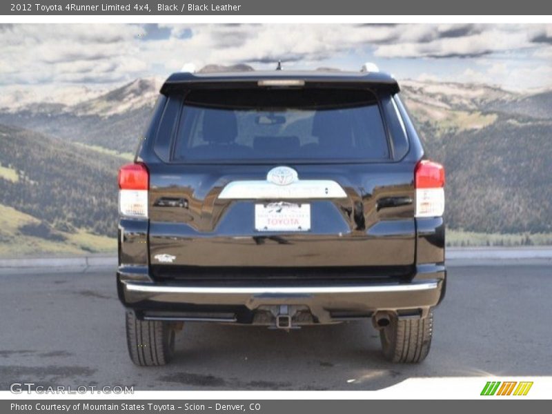 Black / Black Leather 2012 Toyota 4Runner Limited 4x4