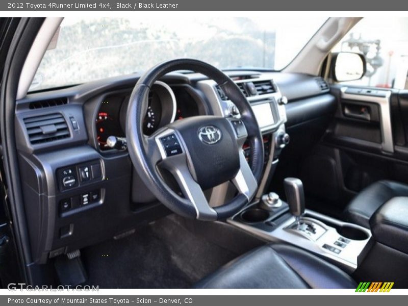 Black / Black Leather 2012 Toyota 4Runner Limited 4x4