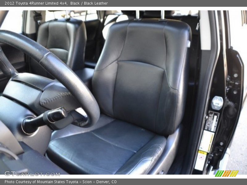 Black / Black Leather 2012 Toyota 4Runner Limited 4x4