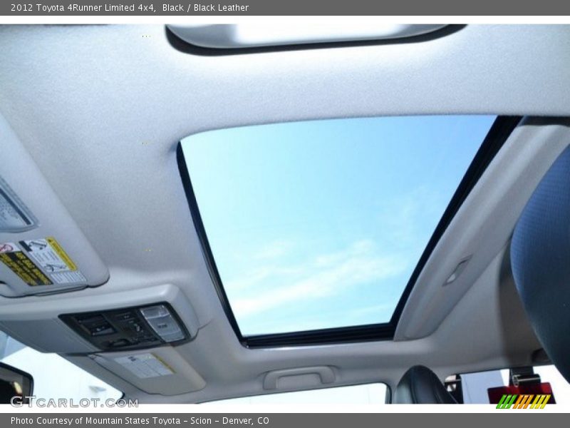 Black / Black Leather 2012 Toyota 4Runner Limited 4x4