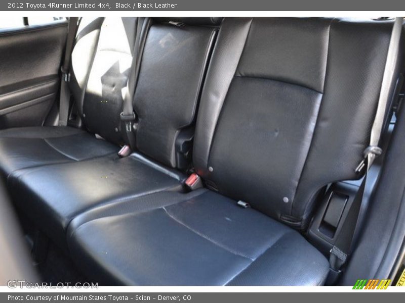 Black / Black Leather 2012 Toyota 4Runner Limited 4x4