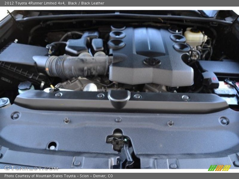 Black / Black Leather 2012 Toyota 4Runner Limited 4x4