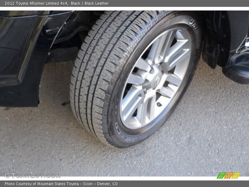 Black / Black Leather 2012 Toyota 4Runner Limited 4x4