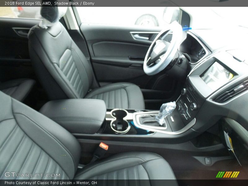 Shadow Black / Ebony 2018 Ford Edge SEL AWD