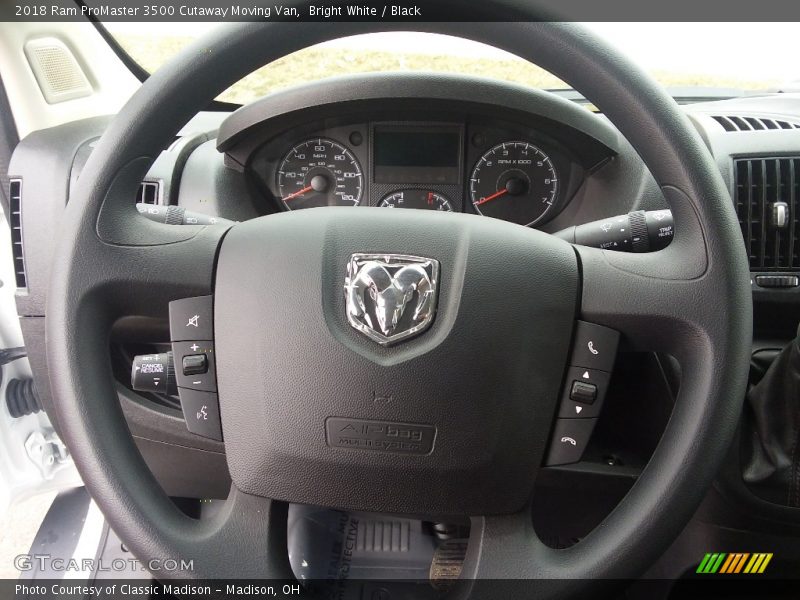  2018 ProMaster 3500 Cutaway Moving Van Steering Wheel