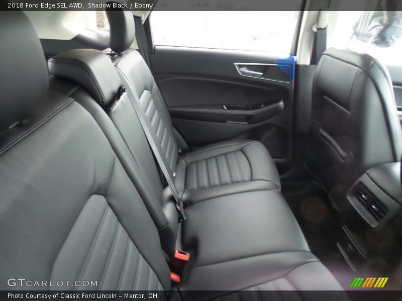 Shadow Black / Ebony 2018 Ford Edge SEL AWD
