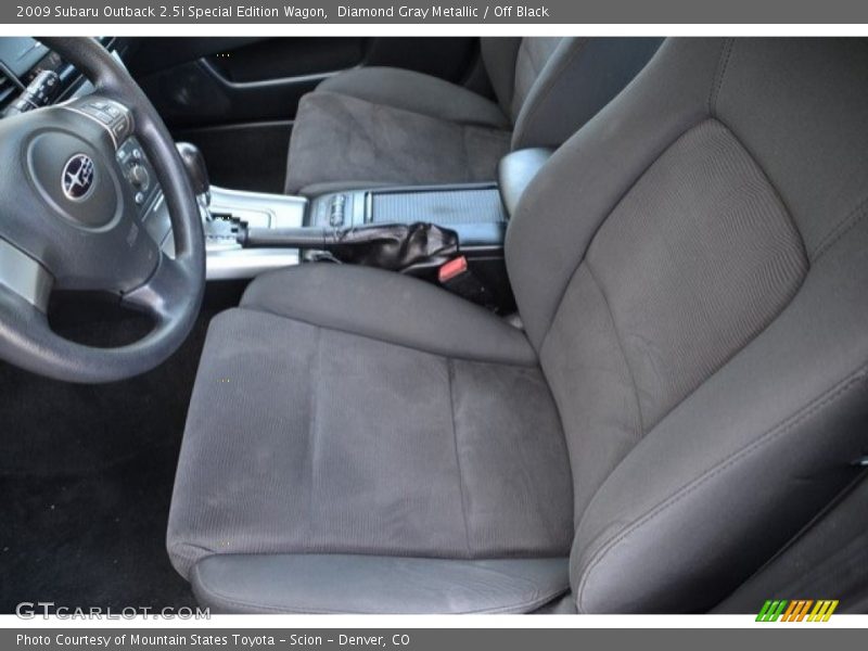 Diamond Gray Metallic / Off Black 2009 Subaru Outback 2.5i Special Edition Wagon