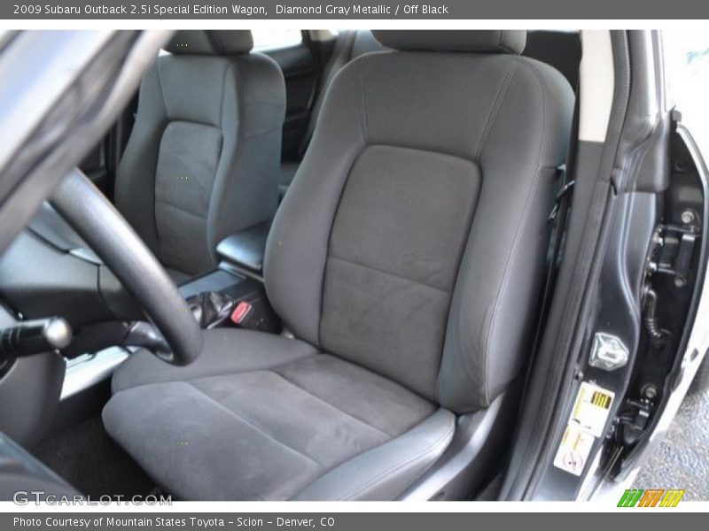 Diamond Gray Metallic / Off Black 2009 Subaru Outback 2.5i Special Edition Wagon