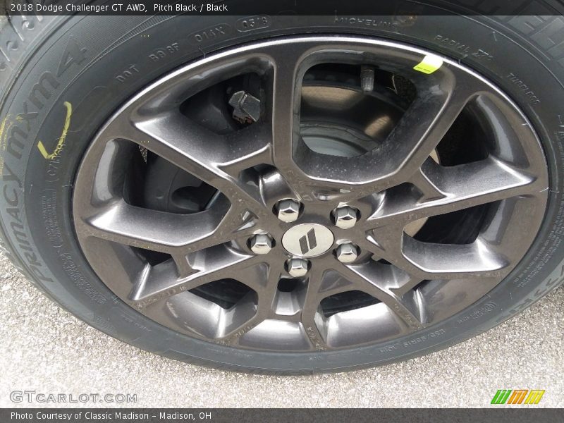 Pitch Black / Black 2018 Dodge Challenger GT AWD