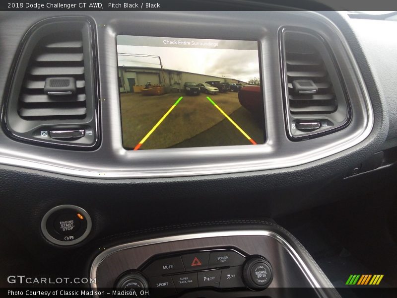 Pitch Black / Black 2018 Dodge Challenger GT AWD