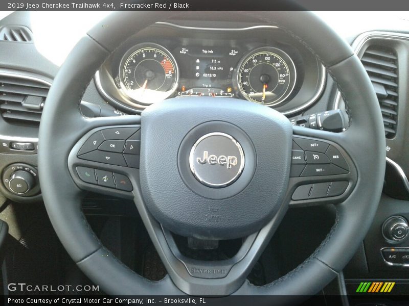  2019 Cherokee Trailhawk 4x4 Steering Wheel