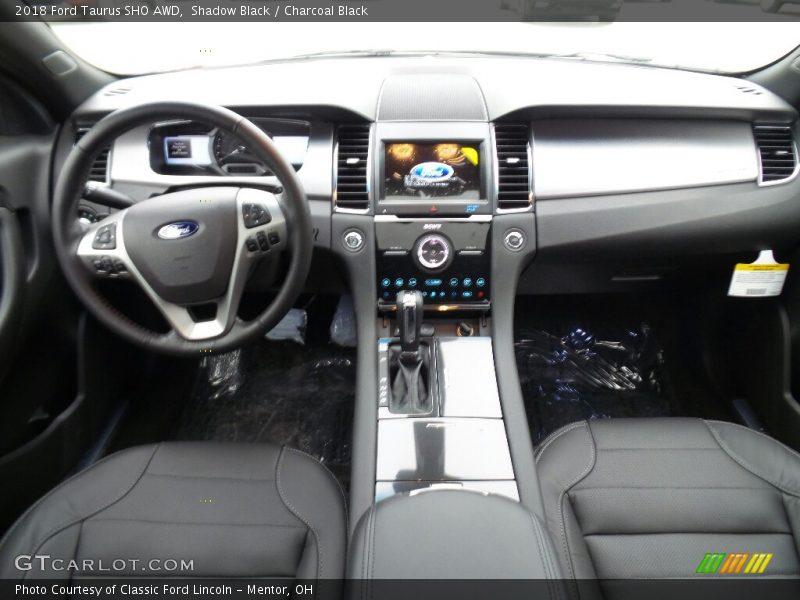 Dashboard of 2018 Taurus SHO AWD