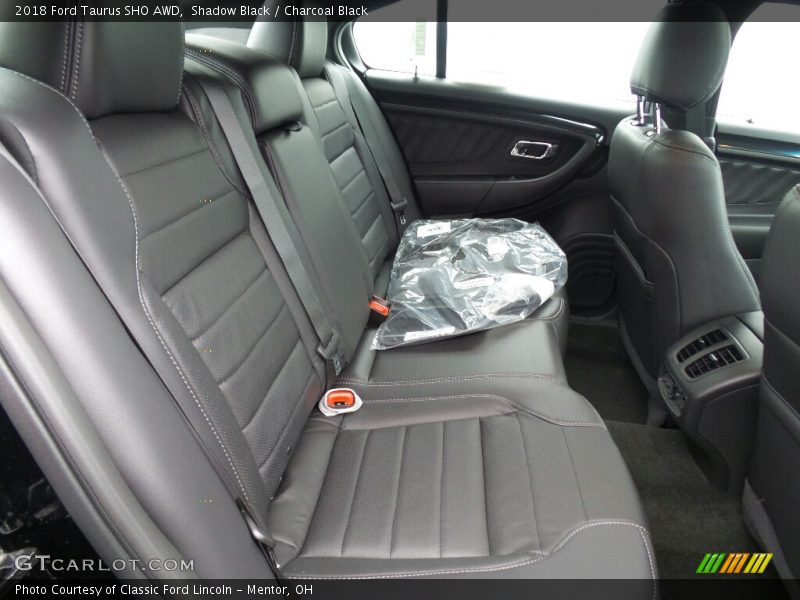 Rear Seat of 2018 Taurus SHO AWD