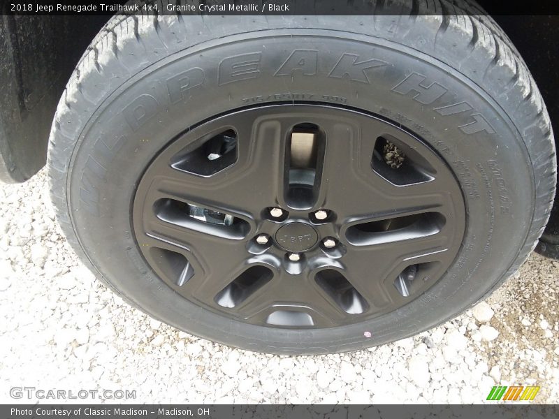 Granite Crystal Metallic / Black 2018 Jeep Renegade Trailhawk 4x4