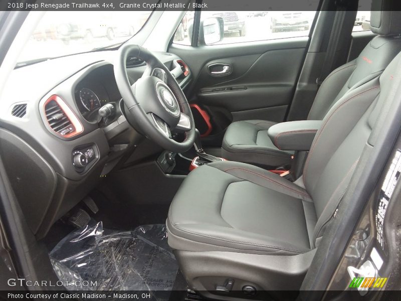 Granite Crystal Metallic / Black 2018 Jeep Renegade Trailhawk 4x4