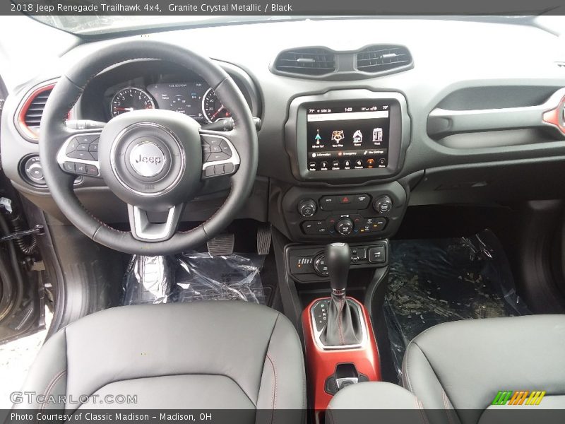 Granite Crystal Metallic / Black 2018 Jeep Renegade Trailhawk 4x4