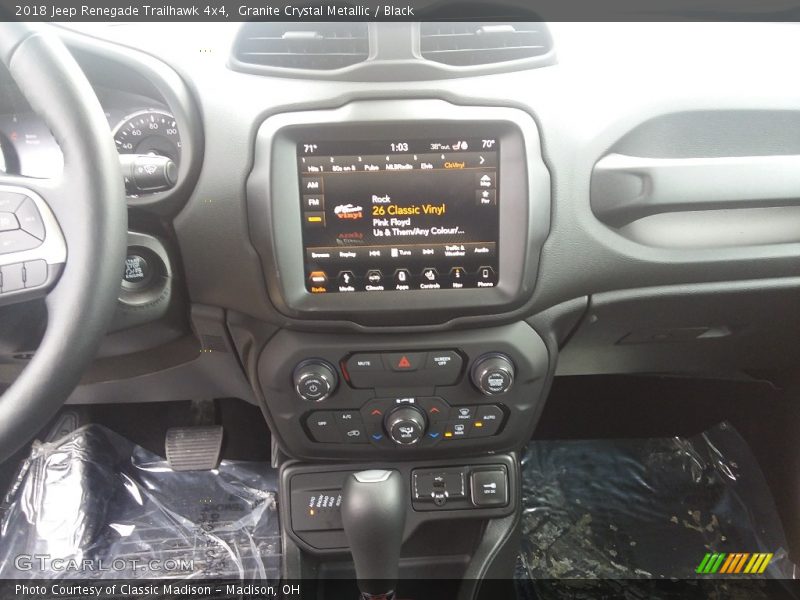 Granite Crystal Metallic / Black 2018 Jeep Renegade Trailhawk 4x4
