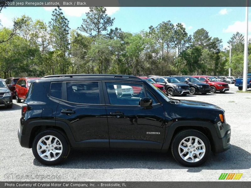 Black / Black 2018 Jeep Renegade Latitude