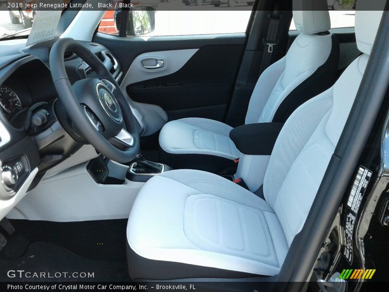Black / Black 2018 Jeep Renegade Latitude