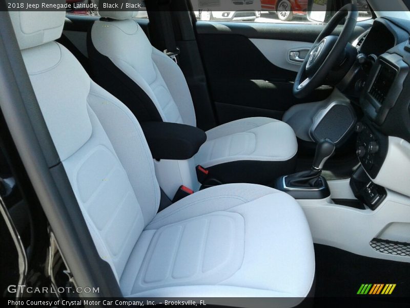 Black / Black 2018 Jeep Renegade Latitude