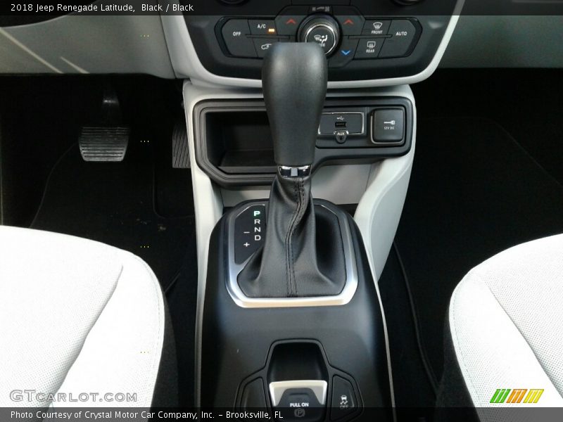 Black / Black 2018 Jeep Renegade Latitude