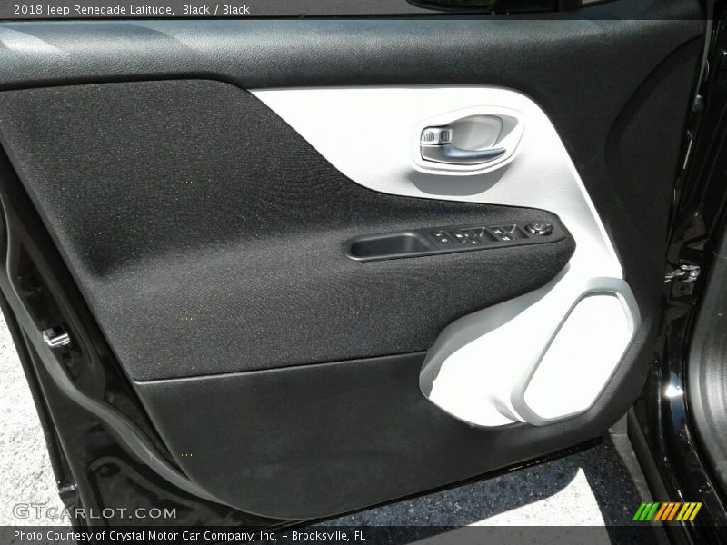 Black / Black 2018 Jeep Renegade Latitude