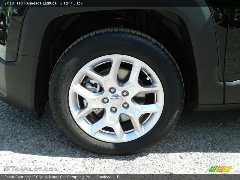 Black / Black 2018 Jeep Renegade Latitude