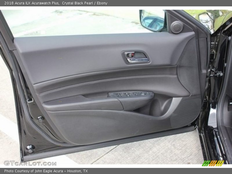 Crystal Black Pearl / Ebony 2018 Acura ILX Acurawatch Plus