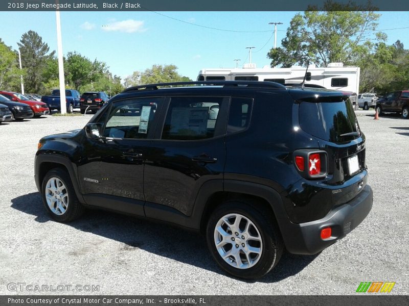 Black / Black 2018 Jeep Renegade Latitude