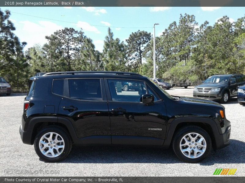 Black / Black 2018 Jeep Renegade Latitude