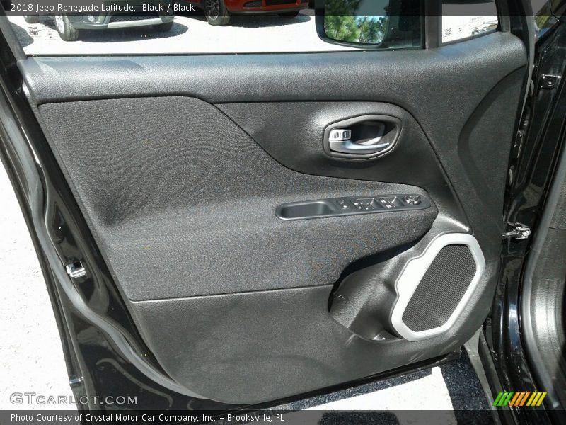 Black / Black 2018 Jeep Renegade Latitude