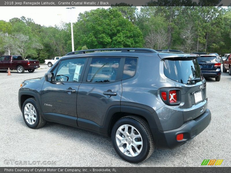 Granite Crystal Metallic / Black 2018 Jeep Renegade Latitude