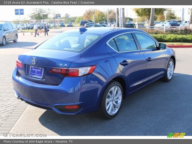 Catalina Blue Pearl / Graystone 2018 Acura ILX Acurawatch Plus