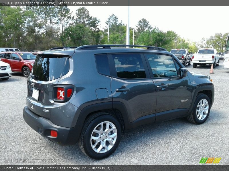 Granite Crystal Metallic / Black 2018 Jeep Renegade Latitude